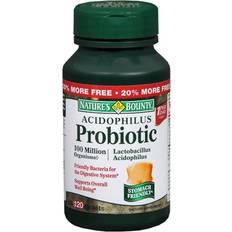 Natures Bounty Probiotic Acidophilus 100 million 120 Tablets