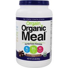 One meal Orgain Organic Meal All-In-One Nutrition Powder Creamy Chocolate Fudge 2.01 lbs