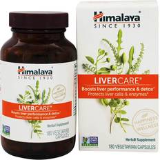 Himalaya LiverCare Herbal Supplement 180 Vegetarian Capsules