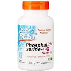 Phosphatidylserine Doctor's Best Phosphatidylserine SerinAid 100 mg 120 vegkapslar 60 st
