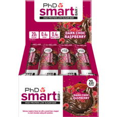 PhD SMART BAR 12 x 64 g -Dark Chocolate Raspberry 1 stk