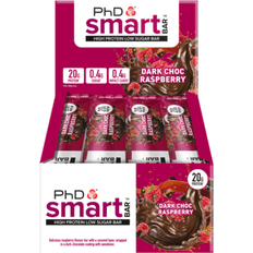 Barre Protéinée Bars PhD Smart Bar Dark Choc Raspberry Set of 12