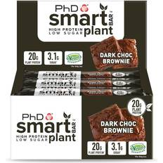 PhD Nutrition Smart Plant Barâ¢ Dark Choc Brownie (12pack)