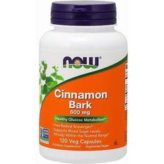 Now Foods Cinnamon Bark 600 mg 120 Capsules