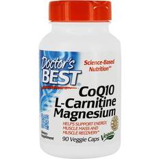 Doctor's Best CoQ10 L-Carnitine Magnesium 90 Veggie Caps 90 pcs