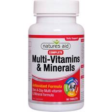 Natures Aid Complete Multi-Vitamins and Minerals 90 Tablets 90 stk
