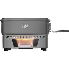 Esbit Estufa De Combustible Sólido Y Ollas Gris