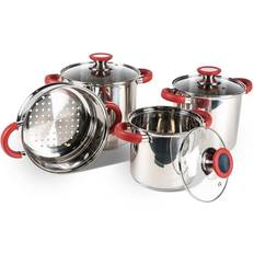 Kampa Outdoorküchen Kampa Space Saver Deluxe Steel Cookset