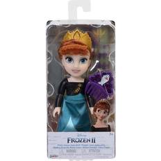 Jakks disney petite JAKKS Pacific Disney Frozen 2 6 Inch Petite Doll with Comb Queen Anna