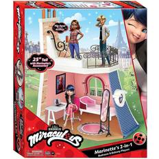 Bandai Miraculous Ladybug Marinette\'s 2-in-1 Bedroom & Balcony Playset