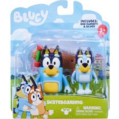 Bluey figurer Bluey Bluey Figurer 2 stk Pakke