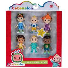 CoComelon Figurer Bandai Sats med figurer Cocomelon Family & Friends (6 uds)