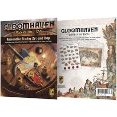 Jaws of the lion Gloomhaven: Jaws of the Lion Removable Sticker Set & Map