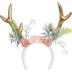 Boland Renhorn med Blommor Diadem