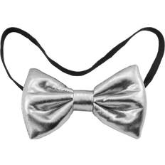 Bow Tie Metallic Silver