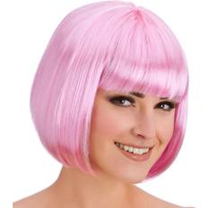 Damer Korta peruker Wicked Costumes Kort Peruk Diva Baby Pink