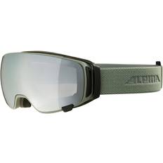 Alpina Double Jack Mag Qv Ski Goggles Dobleflex/CAT1-3 Moongrey