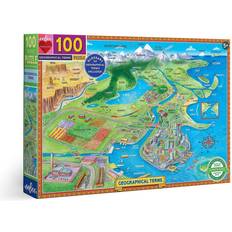 Eeboo Geographical Terms 100 Pieces