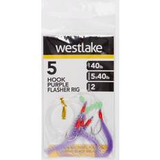 Fishing Equipment Westlake 5 Hook Purple Flasher 2