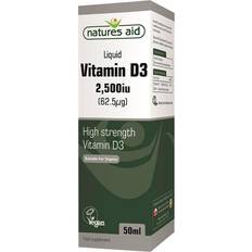 Natures Aid Liquid Vitamin D3 2500iu 50ml