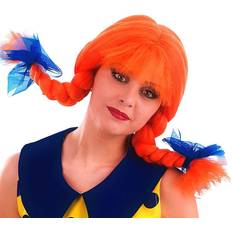 Carnival Toys Uartig Pige Paryk med Fletninger