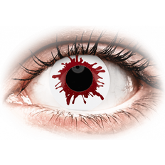 Maxvue Vision ColourVUE Crazy Lens Wild Blood journalières non correctrices (2 lentilles)