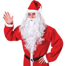 Christmas Short Wigs Fancy Dress Bristol Novelty Santa/Wizard Wig And Beard for Adult's