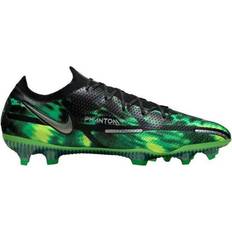 43 - Nike Phantom Schuhe NIKE Phantom GT2 Elite SW FG - Black/Green Strike/Metallic Platinum