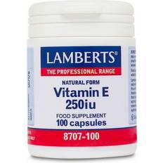 Lamberts Natural Form Vitamin E 250iu 100 pcs