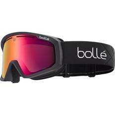 Ski Equipment Bolle Y7 OTG Goggles - Black Matte/Volt Ruby