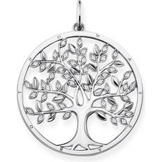 Thomas sabo tree of love Thomas Sabo Tree of Love Pendant - Silver/Transparent