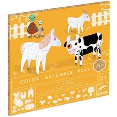 Vie à la Ferme Ensembles de créativité Djeco Kit DIY Animaux Ferme