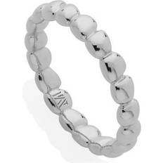 Monica Vinader Sterling Silver Nura Teardrop Eternity Ring