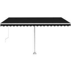 vidaXL Freestanding Manual Retractable Markise