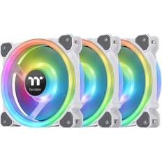 Rgb 12mm Thermaltake Riing Trio 12 RGB White PWM TT Premium Edition 12mm