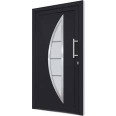 vidaXL - External Door Clear Glass R (88x200cm)