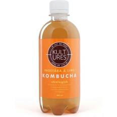 Kultures Kombucha Ginger & Lime Green Tea 400g 40cl