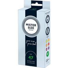 Préservatifs Mister Size Pure Feel 47mm 10-pack