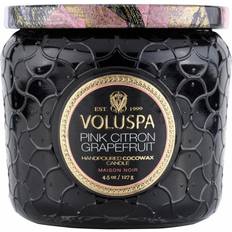 Petit Pot Bougies Parfumées Voluspa Pink Citron Grapefruit Petit Jar Bougie Parfumée 142g