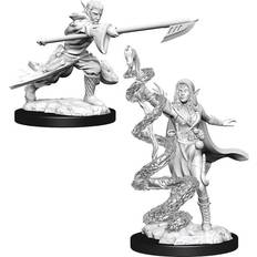WizKids Magic: The Gathering Deep Cuts Miniatures: Joraga Warcaller & Joraga Treespeaker (Zendikar Elves) #WZK90181