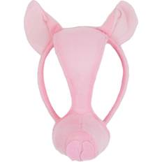 Bristol Novelty Unisex Pig Mask On Headband With Sound (One Size) (Pink)