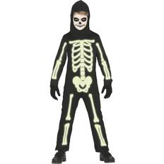 Fiestas Guirca Glowing in the Dark Skeleton Costume