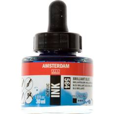 Amsterdam Acrylic Ink Bottle Brilliant Blue 30ml