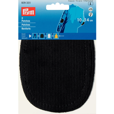 Écussons & Appliqués Prym Renforts Velours Côtelé Thermocollants Noir
