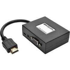 Tripp Lite HDMI-VGA/3.5mm Adapter 0.2m