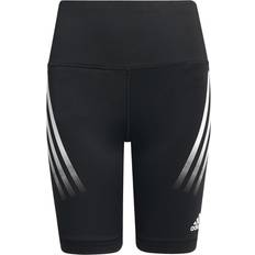 adidas Believe This Aeroready 3-Stripes High-Rise Stretch Short Training Tights Kids - Black/White