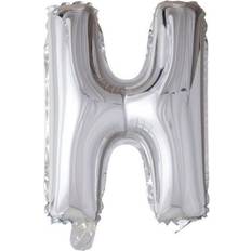 Globos Folie ballon BOGSTAVER SØLV, 41 cm H