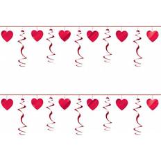 Party Garlands Amscan Garlands Heart Swirl