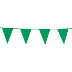 Globos Vimpel Flagguirlande Grøn
