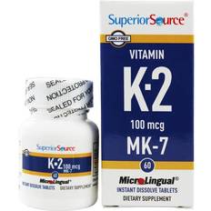 Vitamin K2 100 mcg 60 Instant Dissolve Tablets